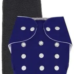 Reusable, Washable Navy Blue Cloth Diaper For Baby Free Size-image-58