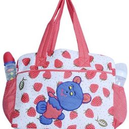 New Born Baby Multi purpose Mother Bag With Holder Dipper Changing Multi Compartment For Baby Care And Maternity Handbag Messenger Bag Diaper Nappy Mama Shoulder Bag Diaper Bag For Baby Multipurpose Mother Bag Cotton Fabric (Blue) Duck Baby New Mother Bag-10