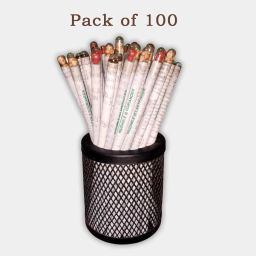 Eco-Friendly Recycled Newspaper Pencils With Seeds Pack of 100 Pieces Pencil-image-36
