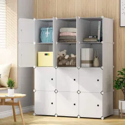 ® 12 Door Plastic Sheet Wardrobe PP Collapsible Wardrobe-image-40
