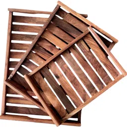 Tray Set Wooden Chip & Dip Tray Serving Set-image-47