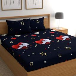 Reversible Polycotton Double Bed Cover-22