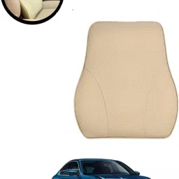 Beige Velvet Car Pillow Cushion for Skoda-image-12