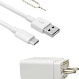 Wall Charger Accessory Combo for Vivo T1x 4G/Y21e/Y21A/Y75 5G/Y33T/Y51A Fast Charger like Original Adapter Cable-11