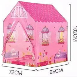 bhvmey Doll House Theme Jumbo Size Water Proof tent house for girls 12 years image 2