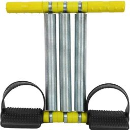 3 spring tummy trimmer (YELLOW) Ab Exerciser-10
