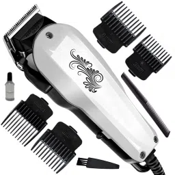 QGS Waterproof Professional Corded Beard Mustache Hair Trimmer High Power Hair Clipper Electric Razor (0.8mm to 12mm Trimming Range) (6 Month Warranty) 5898 Fully Waterproof Grooming Kit 0 minRuntime 7 Length Settings-image-56