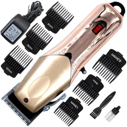 MSDIN AC-DC Chargeable Waterproof Professional Hair Clipper Beard Mustache Trimmer 614 Fully Waterproof Grooming Kit 120 minRuntime 6 Length Settings-image-53