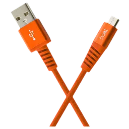 boAt Rugged 700 V3 Type A to Micro USB 4.9 Feet (1.5M) Cable (Tangle-free Design, Orange)-16