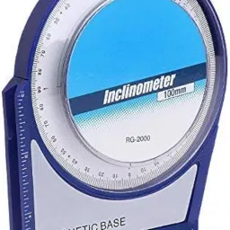 dinojames 4" Angle Finder Tool for Satelite Dish Inclinometer Protractor Tilt Level Meter Clinometer Slope Angle Meter with Magnetic Base Magnetic Inclinometer Level (15 cm) Magnetic Inclinometer Level image 4