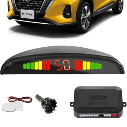 PKNA1072 White Car Reverse Parking Sensor with LED Display 4 Sensor PKNA1072 Parking Sensor-picture-26