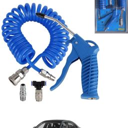 Universal Quick Connected Blue High Air Pressure Gun For Vehicle 225 Pressure Valve-image-66