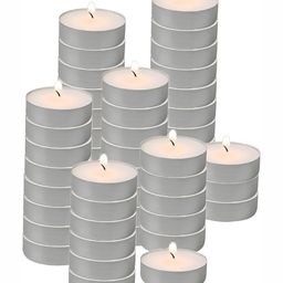DALUCI White 50 pieces Tea Light Candle-image-96