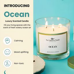 The Fragrance People White Scented Jar Candle-81