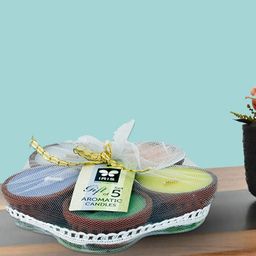 Iris Set of 5 Aromatic Candles-4