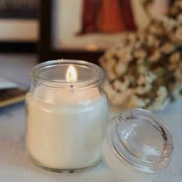 Aromatic Fables White Velvet Vanilla Radiance Scented Jar Candle-19