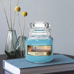 YANKEE CANDLE Blue Sollid Scented Jar Candles-22