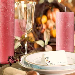 Aromatic Fables Pink 4 Pieces Mogra Scented Pillar Candles-image-57