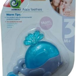 Baby Teether Toy Whale Shape Soft Silicone Teether Teether-19
