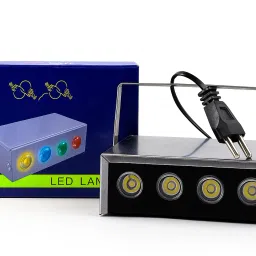 RGB Mandir Light – LED with Speed Control Button for Festivals & Home Disco Ball Set-41