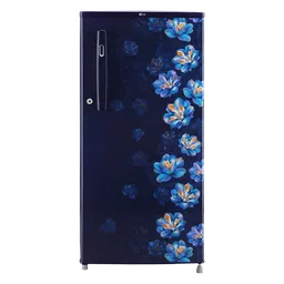 LG 190 Litres 1 Star Direct Cool Single Door Refrigerator with Stabilizer Free Operation (GL-B199OBJB.ABJZEB, Blue Jasmine)-image-45