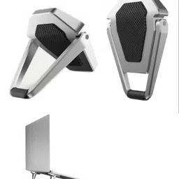 BUFONA 2Pcs Laptop Desk Stand Foldable Keyboard & Tablet Laptop Desk Stand Cooling Pad Foldable Metal Laptop Stand Portable Invisible Laptop Riser Stand Laptop Stand-6
