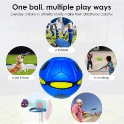 neelam enterprises Flying Saucer, Interactive Saucer Toy, Pet Training Toy with Light image 3