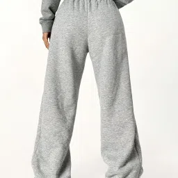 Women Solid Grey Track Pants-image-61