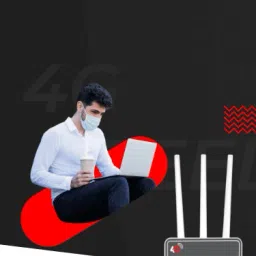 COFE 4G Sim Router with Triple Antenna, Support All GSM Sim with 120m Range Shopphub 4G Router 2.4 GHz 300 Mbps Wifi Speed Single Band External Antenna MiFi (Sim Based) image 4
