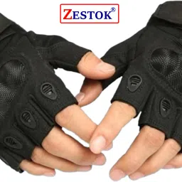 Hand Gloves Half Finger Climbing Cycling Riding Gym & Fitness Military Gloves Gym & Fitness Gloves-image-42