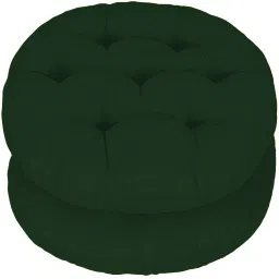 Polyester Fibre Solid Chair Pad Pack of 2-image-25