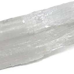 Natural Selenite Rough Crystal Stone For Reiki /Crystal Healing 250gm Regular Rectangular Crystal Stone-image-12