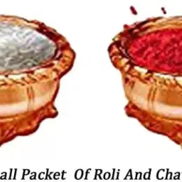 tonkwalas Designer Rakhi Set For Brother Combo With Roli Chawal Greeting Card (2) Mauli Thread Rakhi, Greeting Card, Chawal Roli PackSet image 4