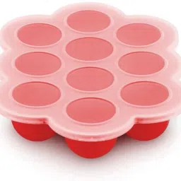Baby Food Storage Containers Weaning Moulds Jars Freezer Trays with Lid (1Piece) - Silicone-image-99