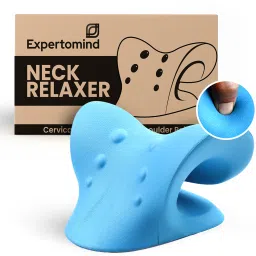 Expertomind Neck Relaxer Neck Relaxer Cervical Pillow Neck & Shoulder Support for Pain Relief- Multicolor Massager-image-65