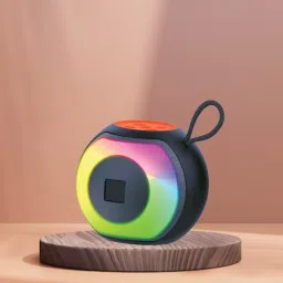 SACRO Pearl(PORTABLE DESKTOP SPEAKER) With Stereo Sound & 1200mAh BatteryQ417 5 W Bluetooth Laptop/Desktop Speaker-image-0