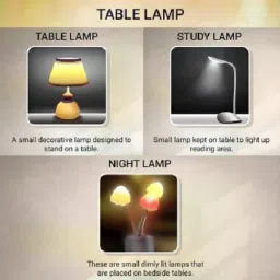 pirene TOUCH SENSOR HOSTEL TABLE Study Lamp image 4