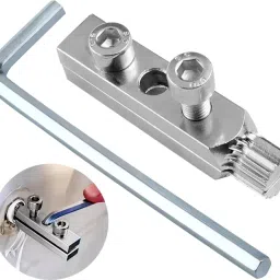 Faucet Angle Valve Wire Extractor Universal Tool Broken Valve Extractor Universal Tool Stainless Steel for 1/2 in 3/4 in Threads Specialty Woodworking Bits-4