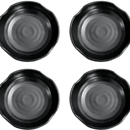 (Pack of 4) Dahi Bhalla/Chat/Papdi/Fruit Chat/Snacks/Appetizer/Dessert Plate Sizzler Tray-image-37