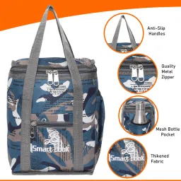 Smart look Lunch bag for men and women ,kids school Tiffin bag-7capacity Waterproof Lunch Bag-image-40