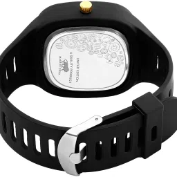 blue pearl Analog Watch - For Men New Combo Of Square Dial and Silicone Strap image 4