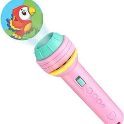 3 Slides, 24 Patterns Projector Flashlight Torch, Kids Projection Light Type AE-32
