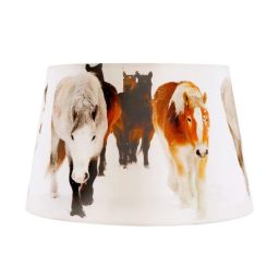 kapoor lampshades Amalia Multicolour Linen Printed Lampshade-picture-4
