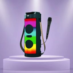 Clairbell DJ Box 40 W Bluetooth Speaker with FM Radio, Mic, RGB Light & 4 hour's backBH214 40 W Bluetooth Party Speaker-image-27