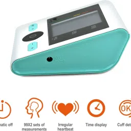 Dishan BM 29 Fully Automatic Battery Powered Pressure Checking Machine with Heartbeat Detection & Memory Function, Digital Bp Monitor image 2
