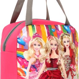 BARBIE LUNCH BAG Waterproof Lunch Bag (Pink, 3 L) Waterproof Lunch Bag-image-99