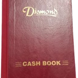 Bank Column Cash Book - Register Size - 33 x 21 cm Ledger Paper - Half Canvas Bound with Rexine Cover (100 Pages) 1-Part Bank Column Cash Book-image-92