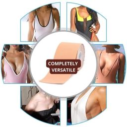 Women's Cotton Spandex Multipurpose Breast Lift Boob Tape 035 Nursing Breast Pad-image-70