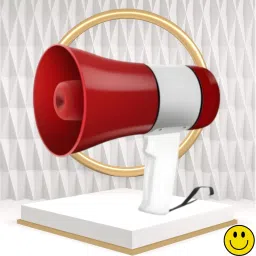Handheld Megaphone with Siren, Microphone & Rechargeable for Outdoor EventsA151 Megaphone Portable Megaphone Siren Loudspeaker Function &Long Battery BackupU151 Outdoor PA System-25