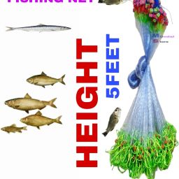 mondal store 1 FINGER 30mm GILLNET ROUND MUD SINKER Fishing Net Fishing Net image 2